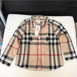 Burberry toddler shirt 3T